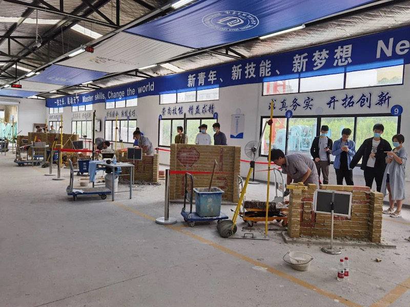 上海城建职业学院获批第46届世界技能大赛砌筑项目中国集训基地 